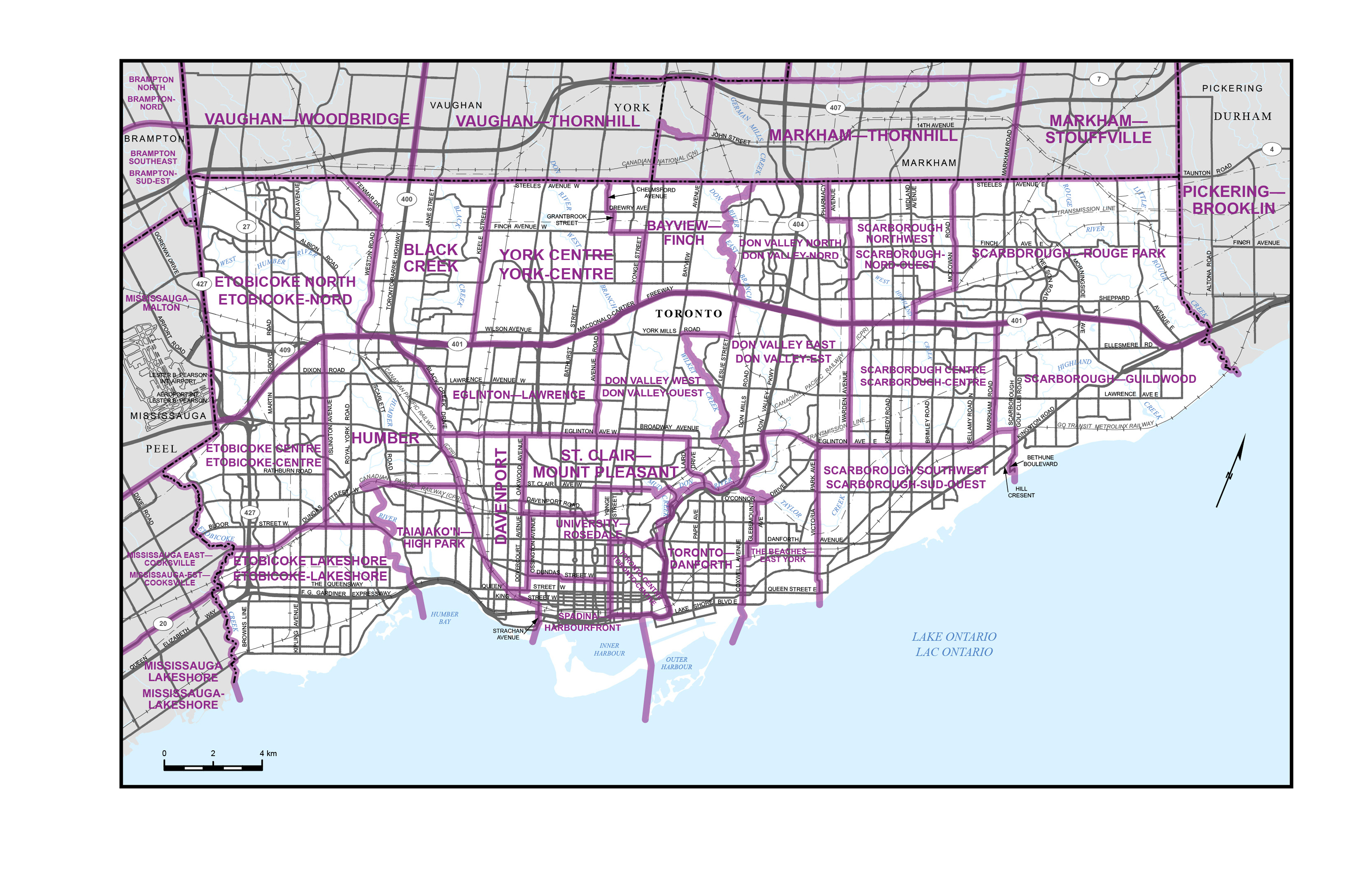 Carte 20 – Ville de Toronto