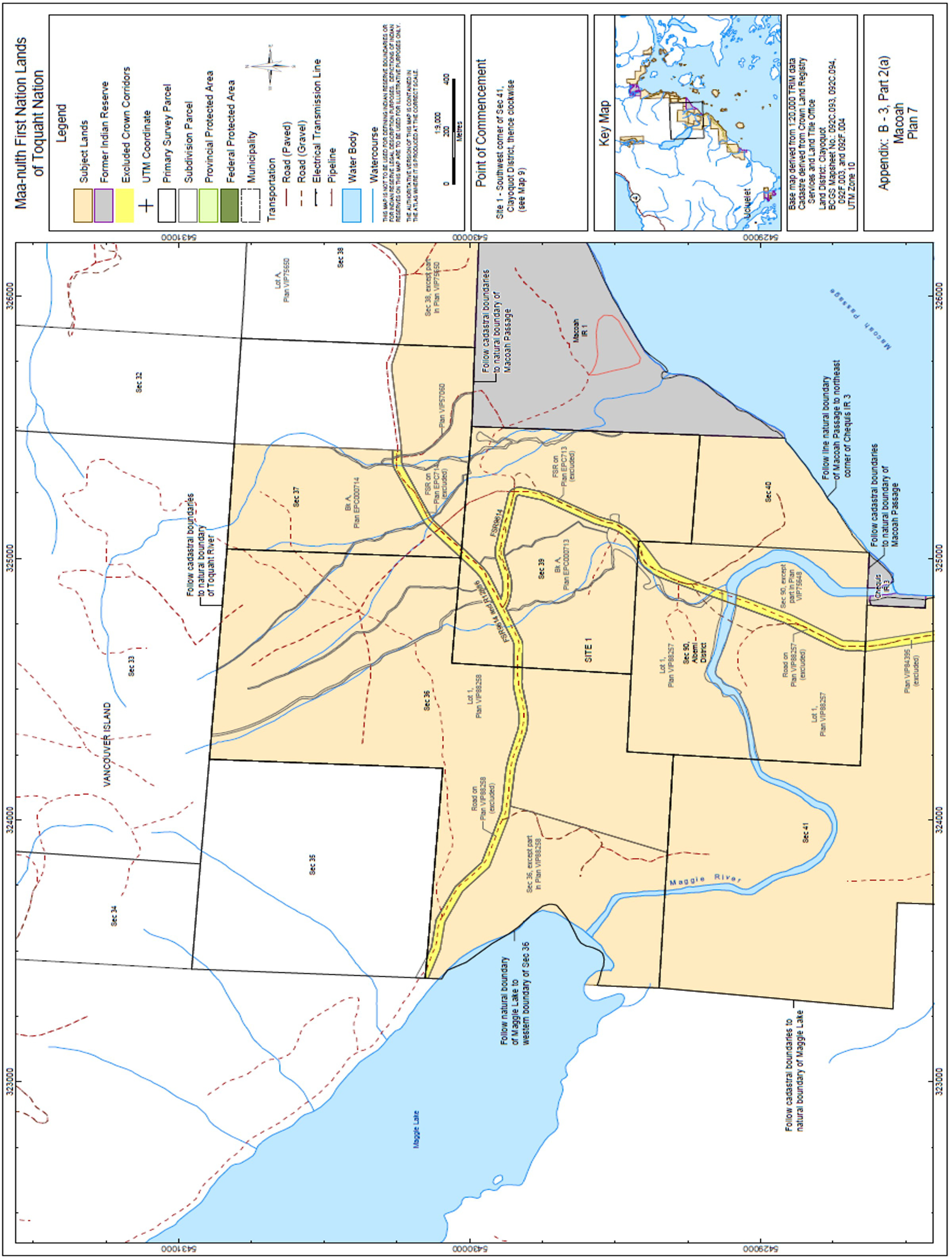 Figure 3: Macoah Plan 7 – Text version below the image