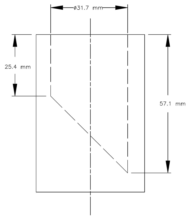 Small Parts Cylinder - Description below