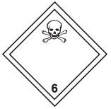 Class 6.1, Toxic Substances – Text version below the image