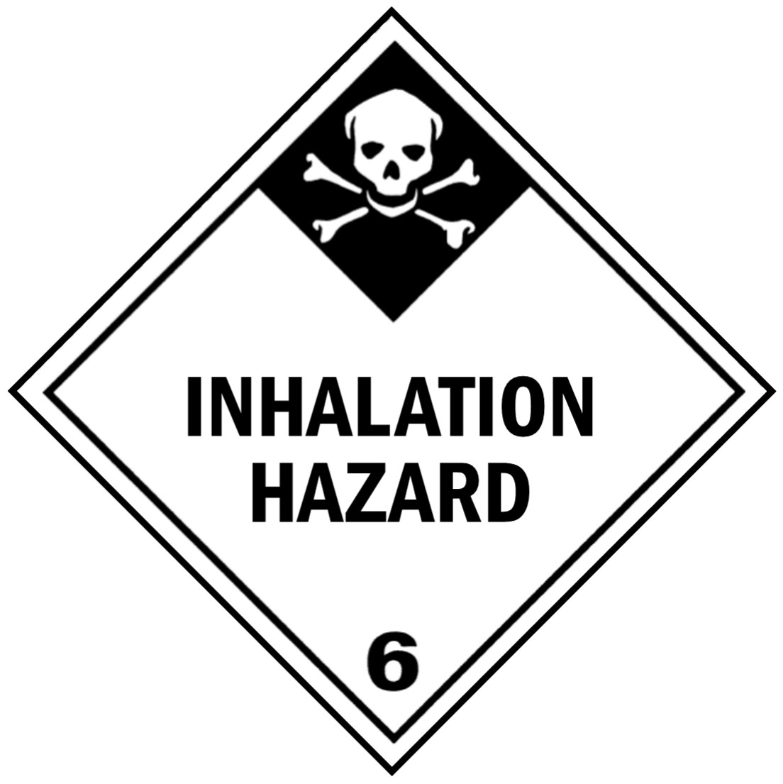 Class 6.1, Toxic-by-Inhalation Substances – Text version below the image