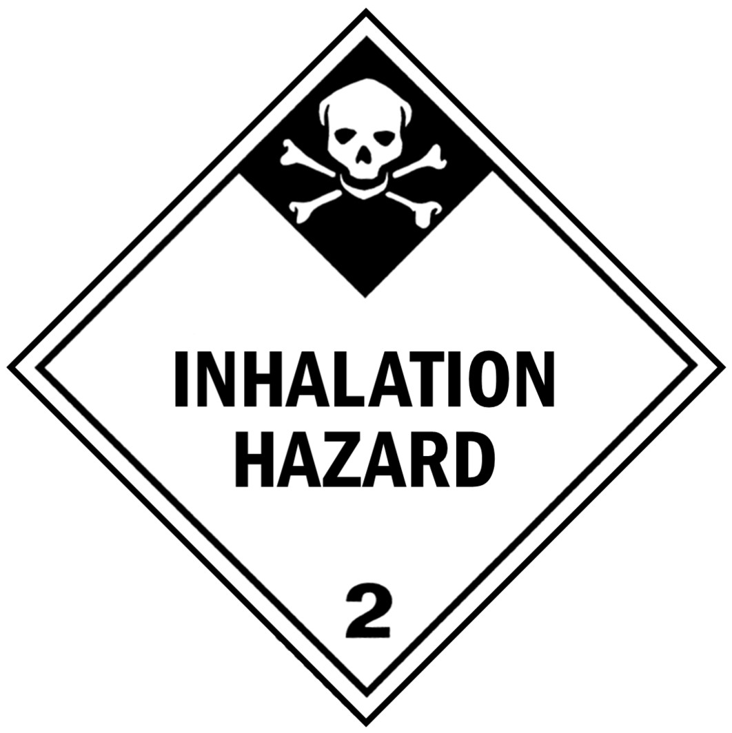 Class 2.3, Toxic-by-Inhalation Gases – Text version below the image